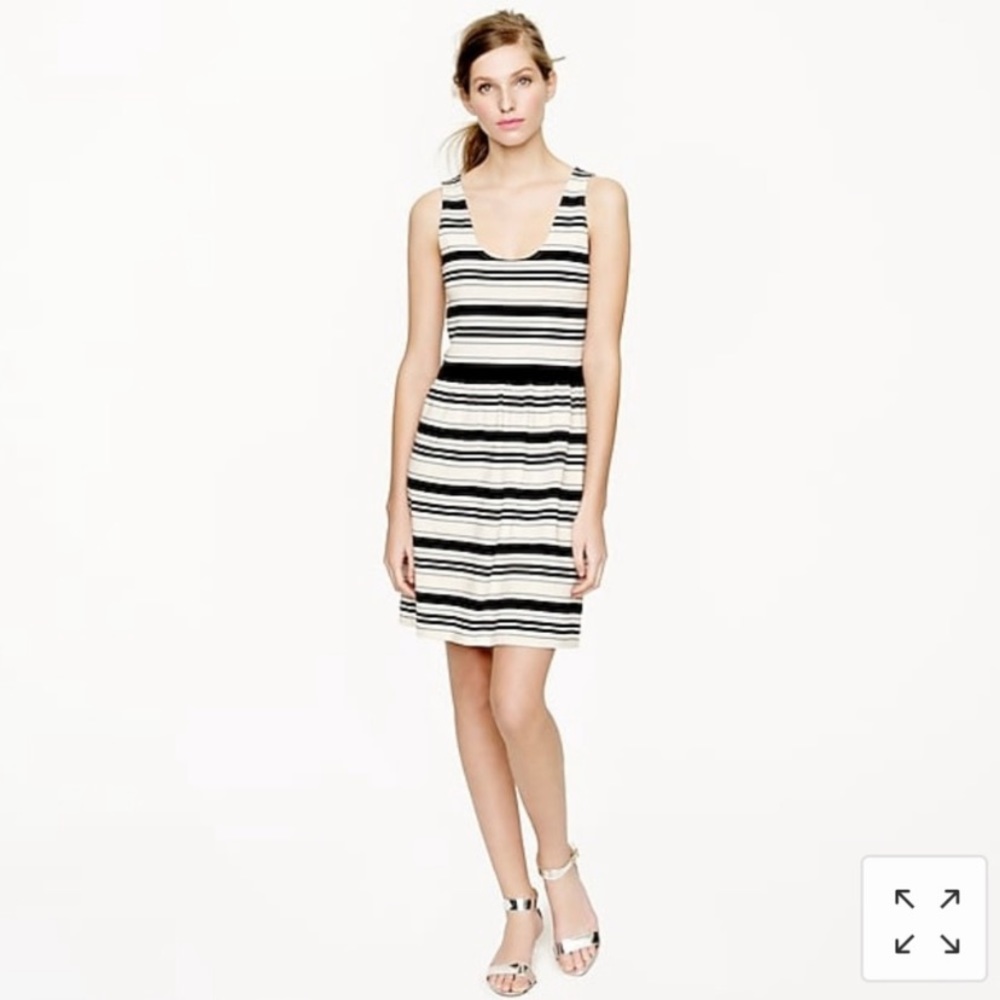 J.Crew Villa Stripe Dress M